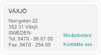 Adress Växjö